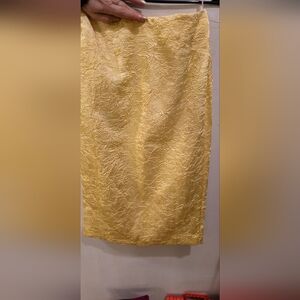 Elegant Yellow Skirt